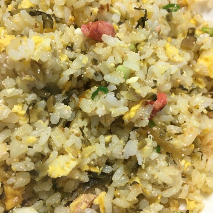 明太子高菜チャーハン